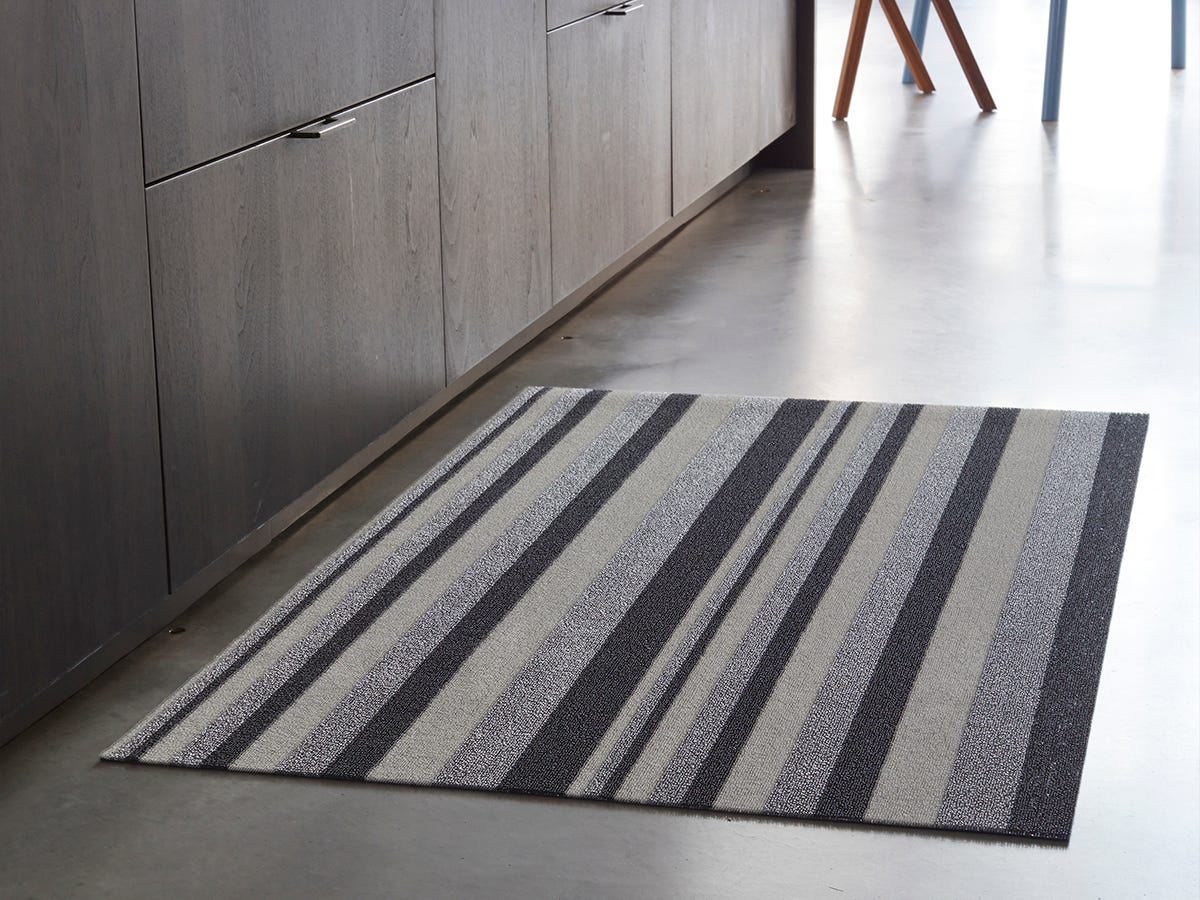 Shag Runner Mat Bounce Stripe -Moonlight 24"x72"