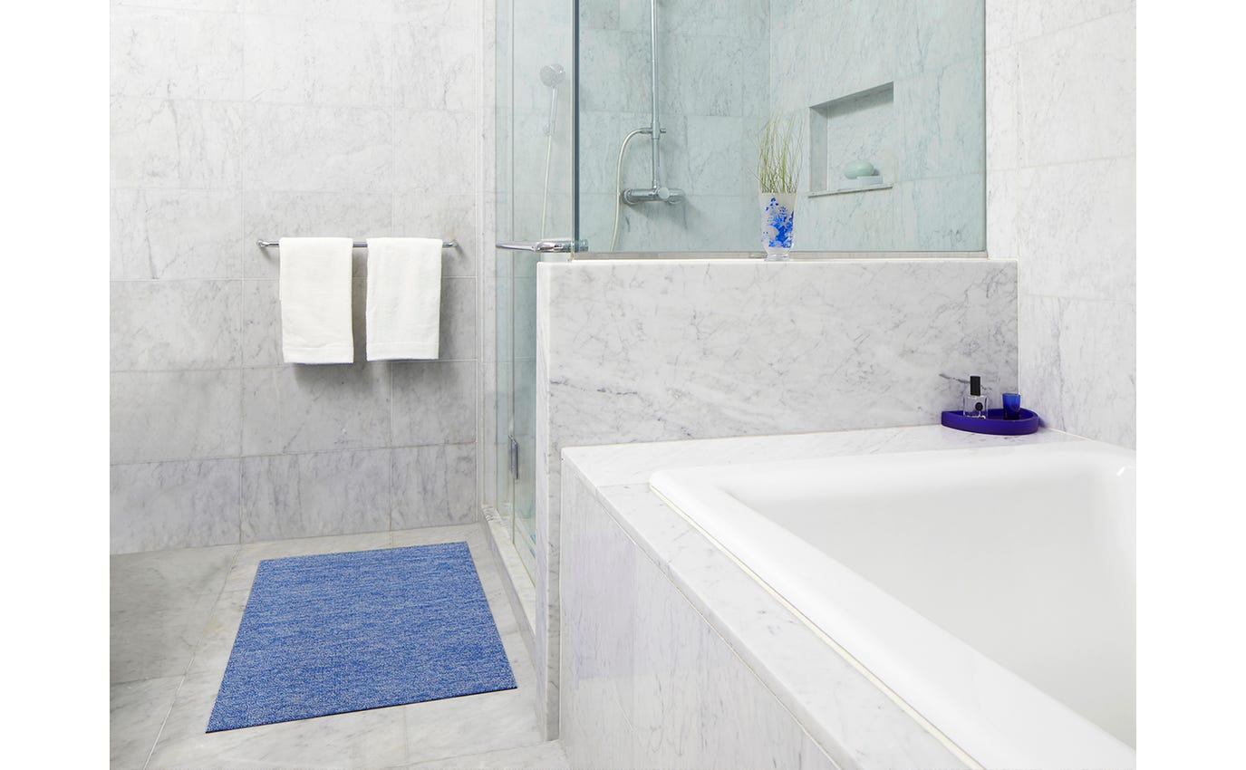 Shag Big Mat Heathered -Cornflower 36"x60"