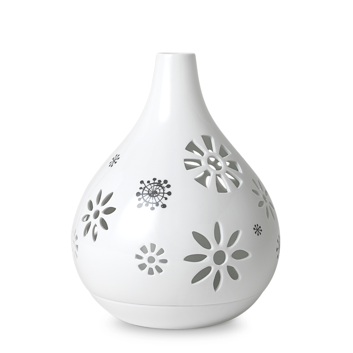 Bjørn Wiinblad Flowerhead  Tea light holder White, 22 cm