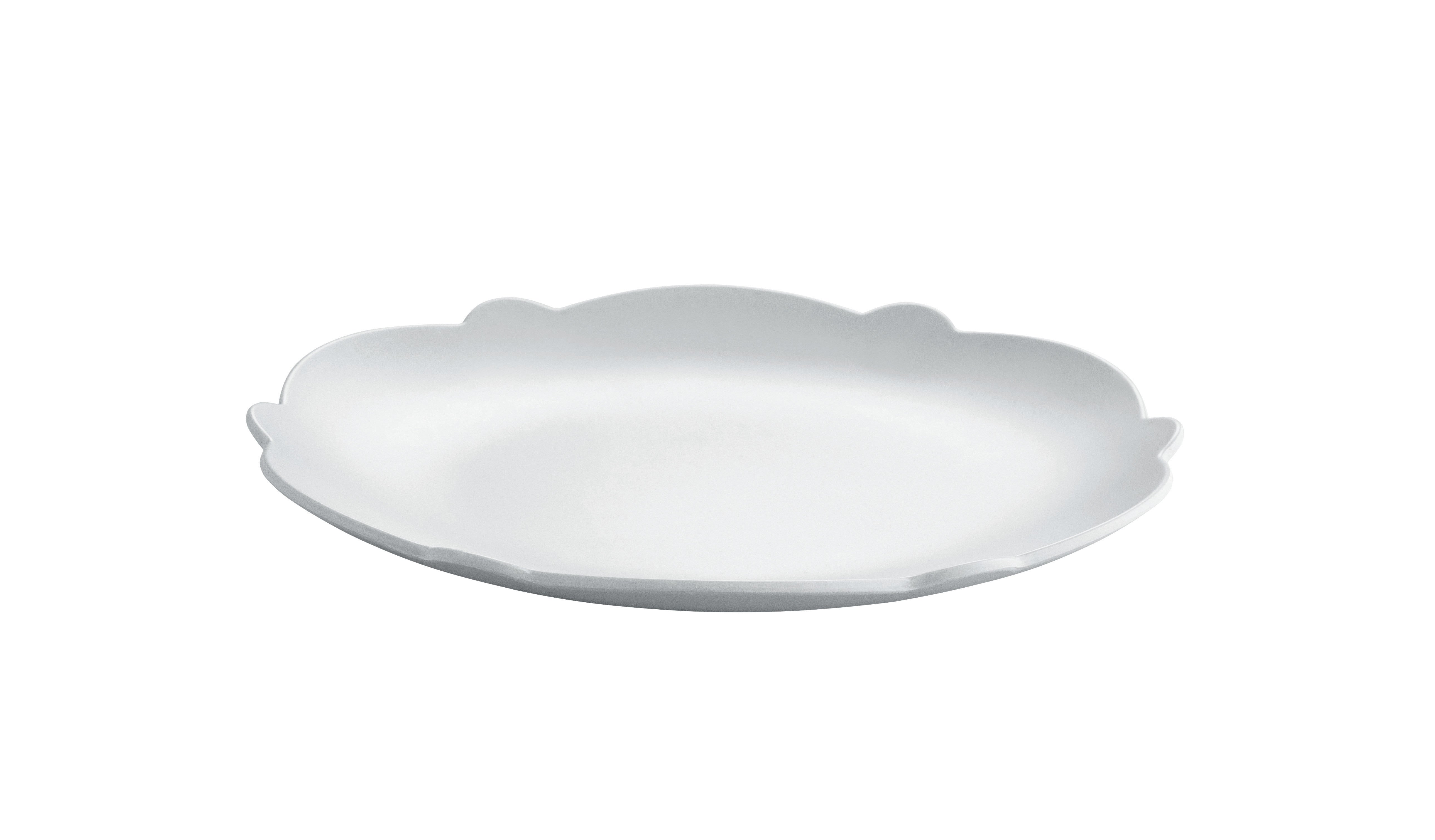 MW72/5 W Dressed en plein air side plate in melamine
