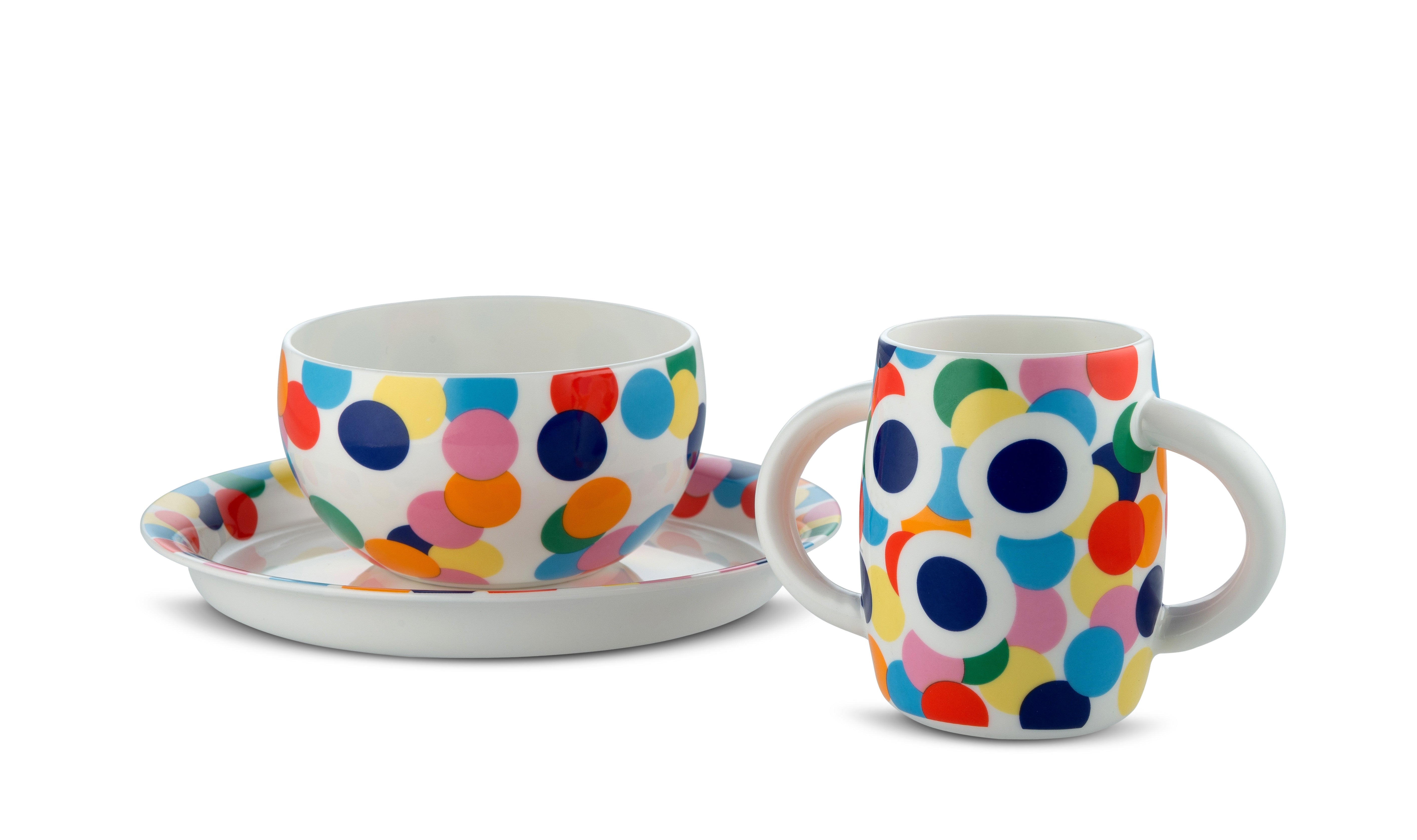 AM39S1 Alessini - Proust Children tableware in decorated bone china