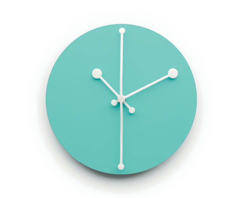 ABI11 LAZ Dotty Clock turquoise