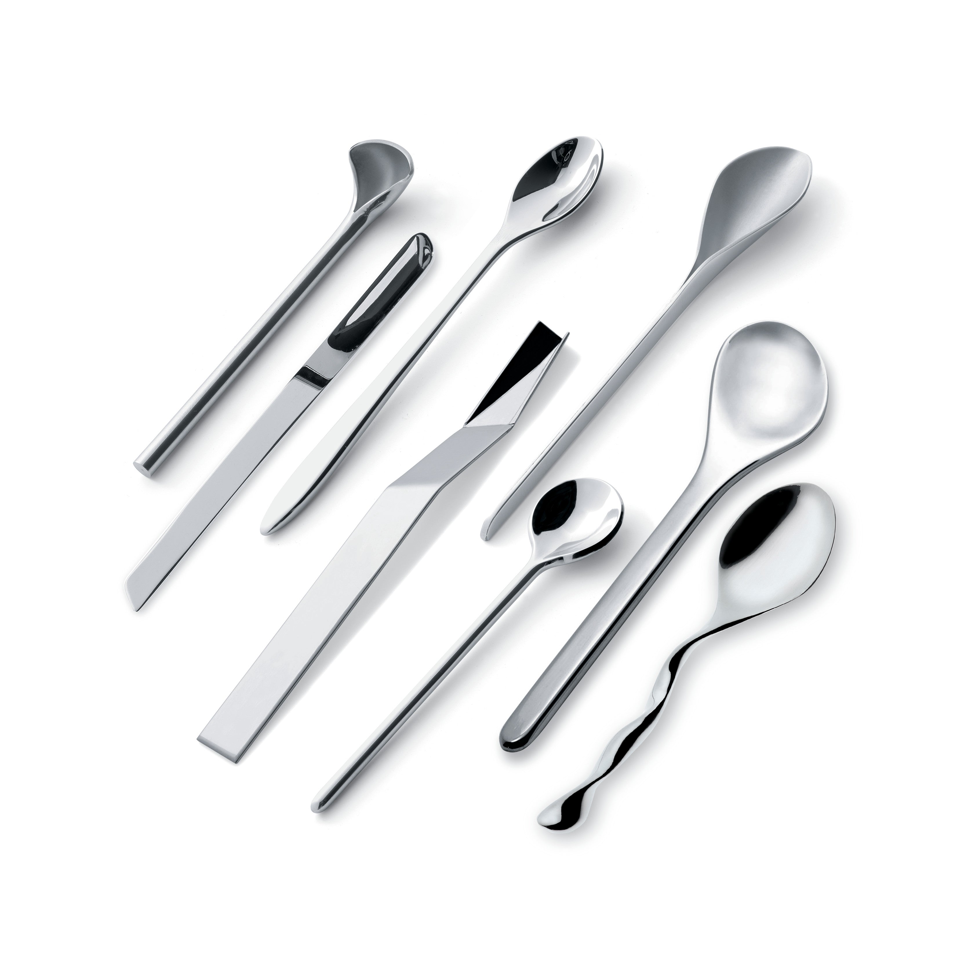 MSPOONSET Il caffè/tè Alessi Set of 8 coffee spoons