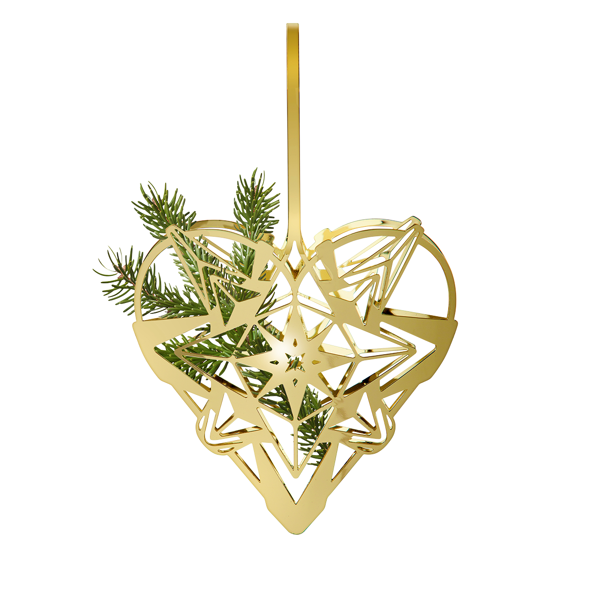 Rosendahl Karen Blixen  Heart Hanger  gold, 25,6 cm