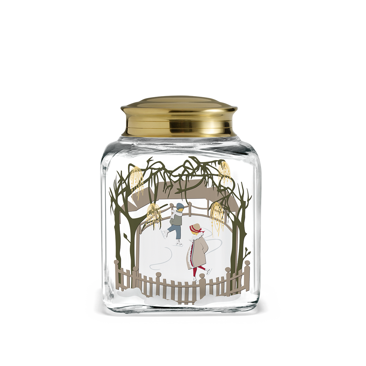 Holmegaard Christmas Biscuit Jar 2019 *