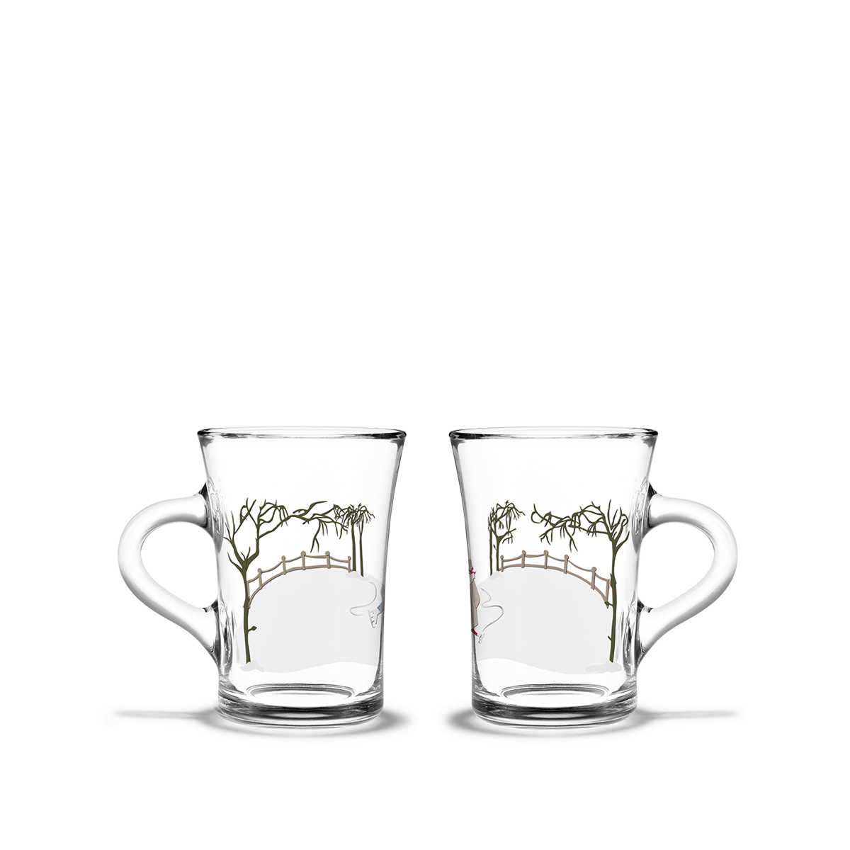 Holmegaard Christmas Hot Drinks Glass 2019, 2 Pcs *