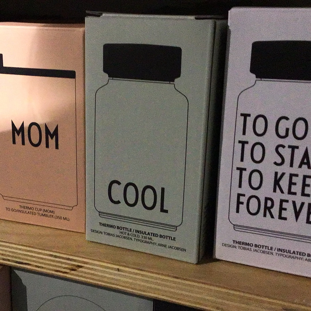 Thermo/Insulated bottle small Special Edition. Green COOL / HOT