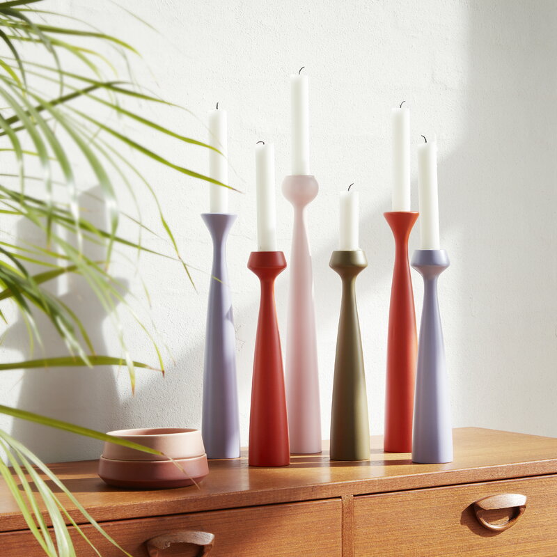 Blossom candleholder Lily -Dark Petrol / Navy