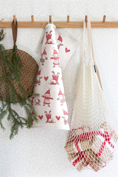 Tea towel 35X50 cm Christmas TOMTEDANS