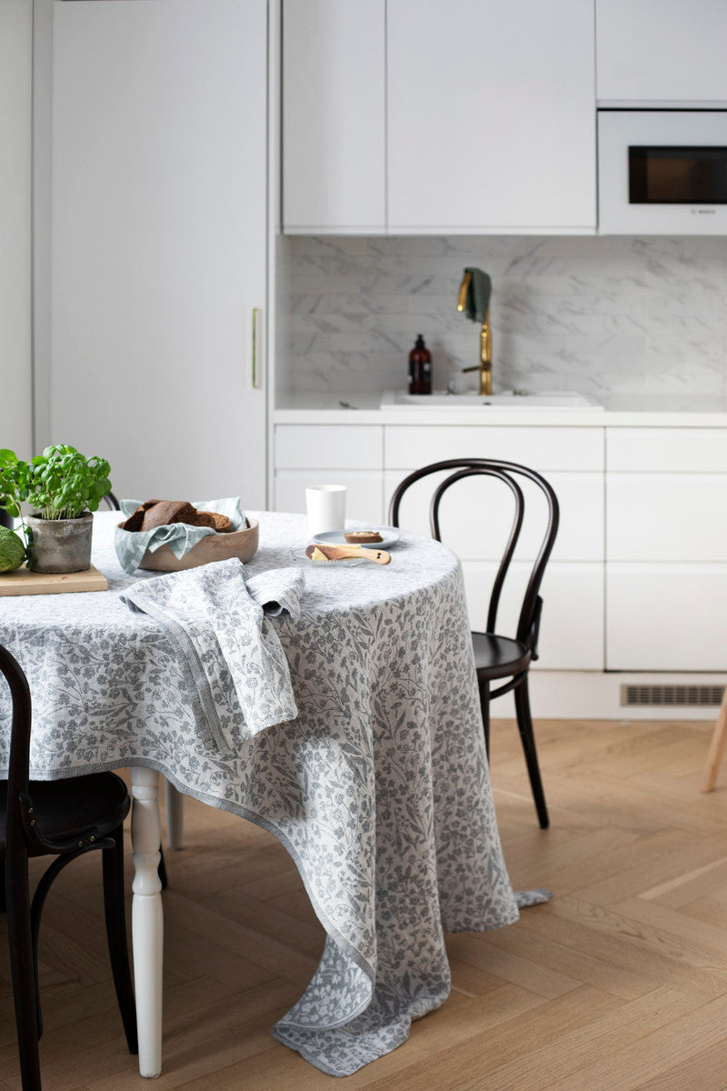 NIITTY towel 48x70cm 3/white-rose 100% washed linen