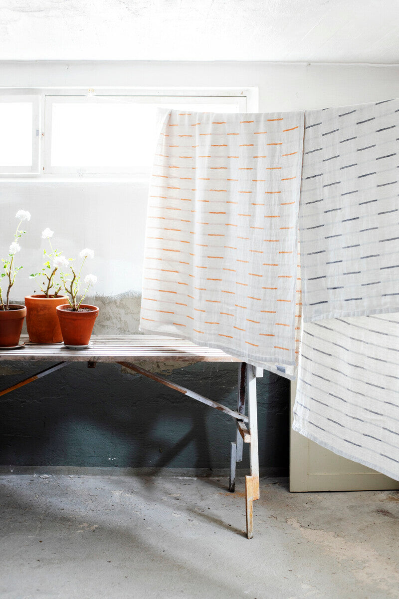 PAUSSI towel 95x180cm 99/white- grey