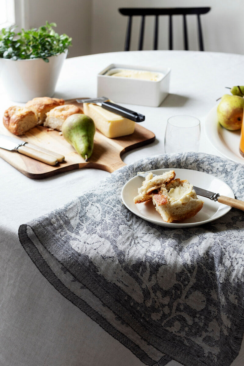 VILLIYRTIT towel, 48 x 70 cm black-linen 31397 *