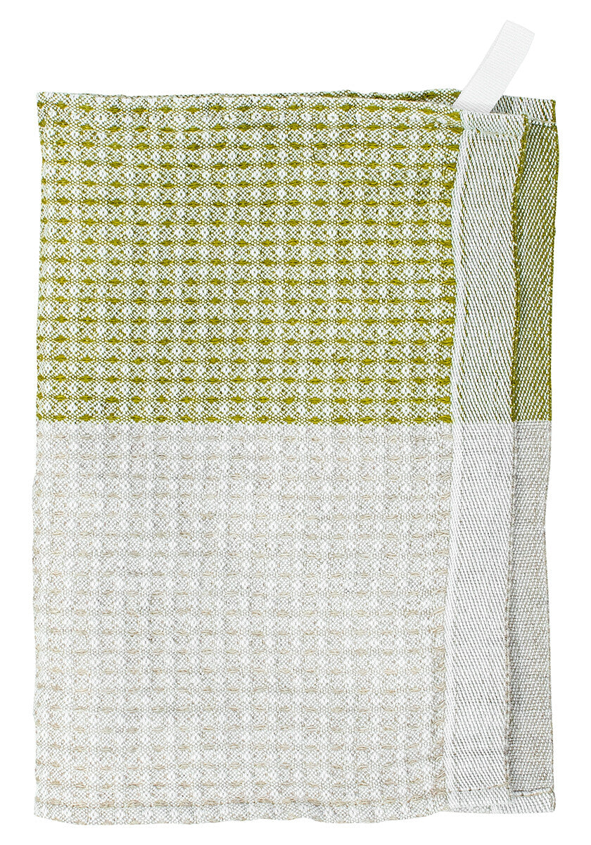 EEVA dishcloth 25x32cm -4/linen-olive