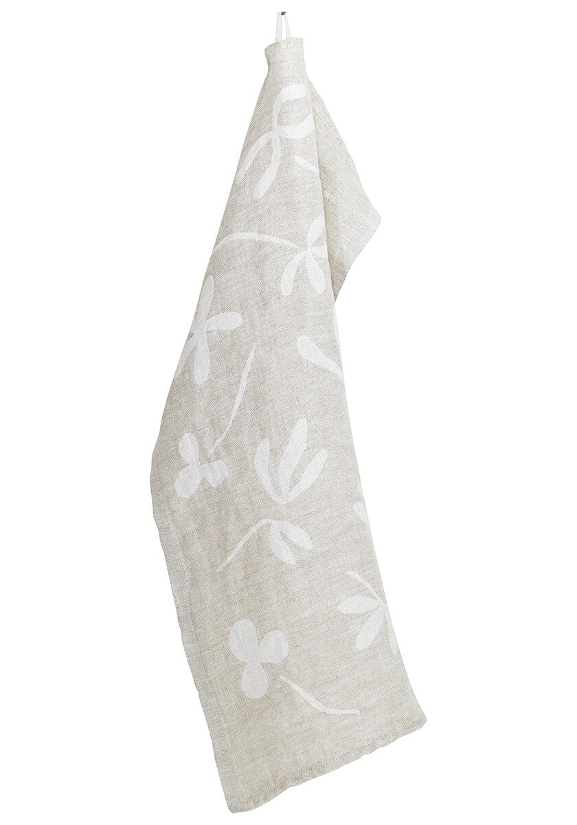 FRIIDA towel 48x70cm 1/linen-white 100% washed linen *
