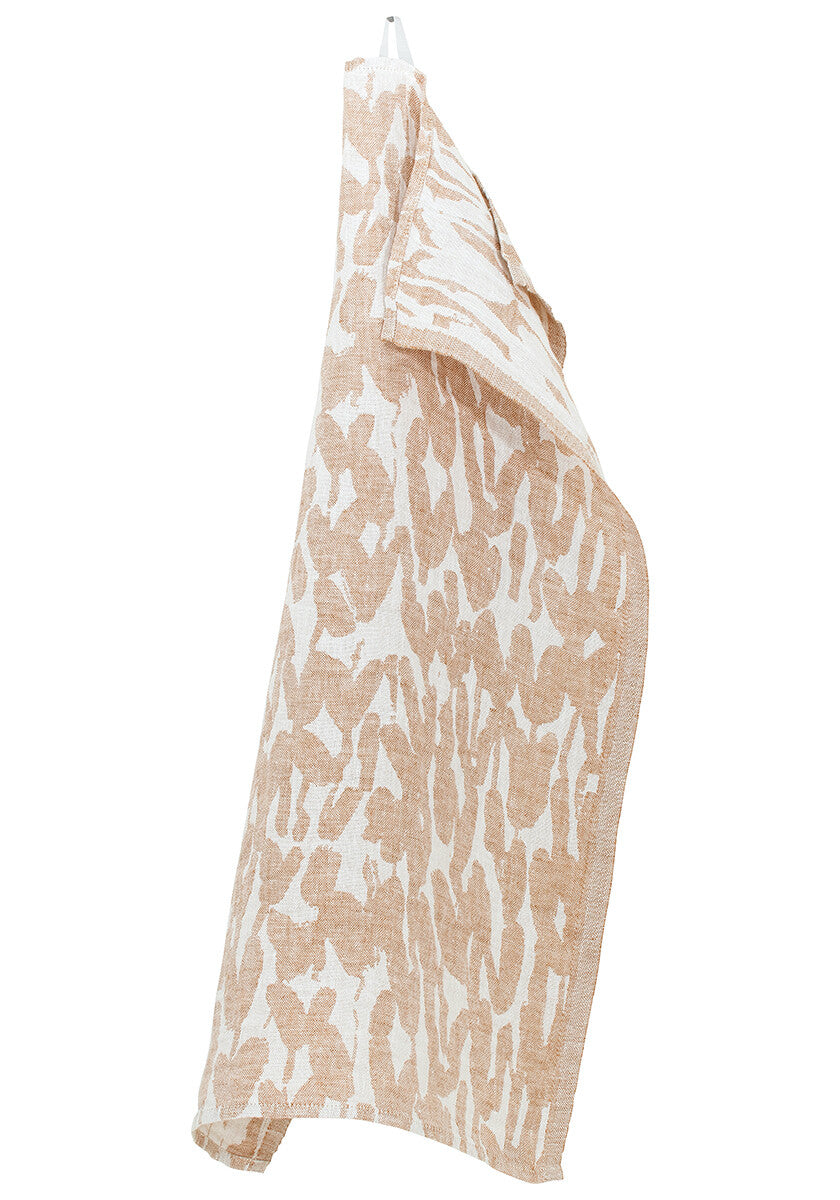 JÄKÄLÄ towel 48x70cm 7/white-cinnamon 63977