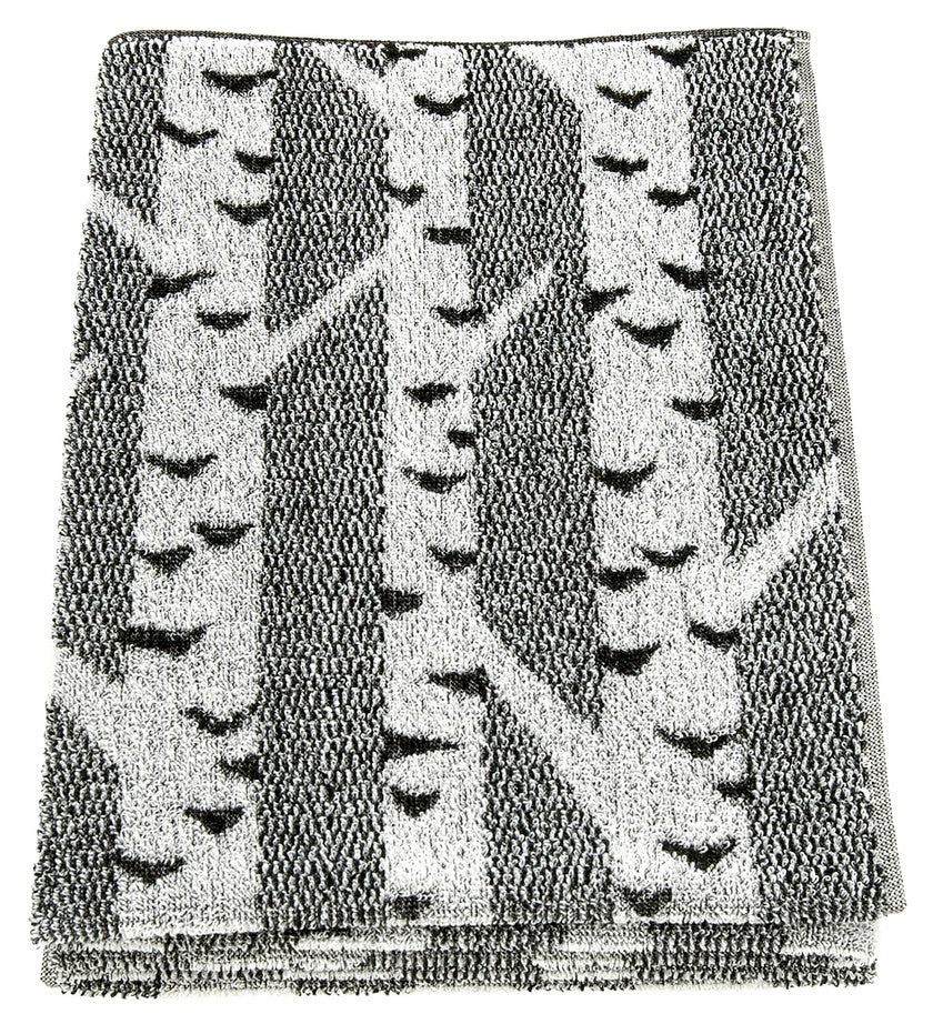 KOIVU bath towel (white-black, 80 x 150 cm)
