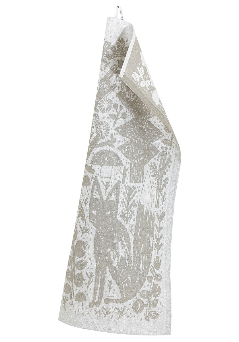 Metsikkö tea towel 46x70cm -white-linen