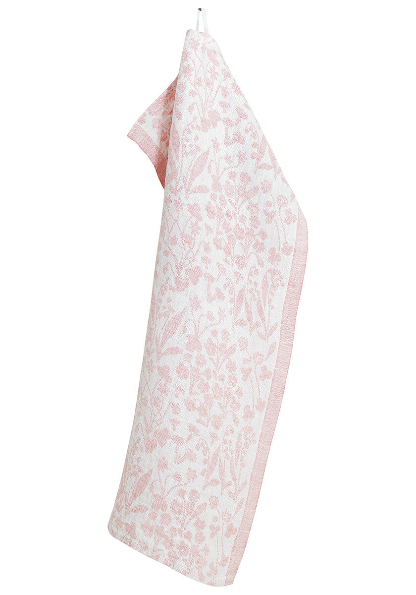 NIITTY towel 48x70cm 3/white-rose 100% washed linen