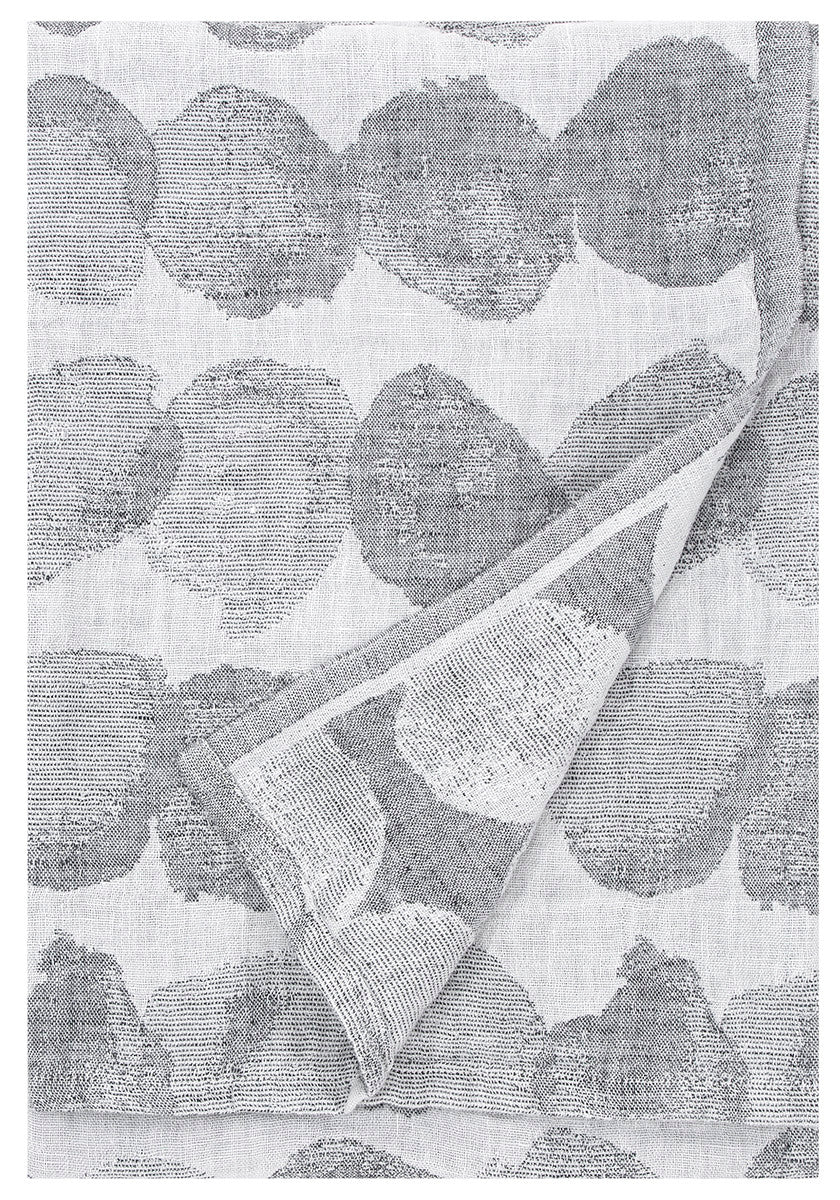 SADE towel (white-grey), 95 x 180 cm)