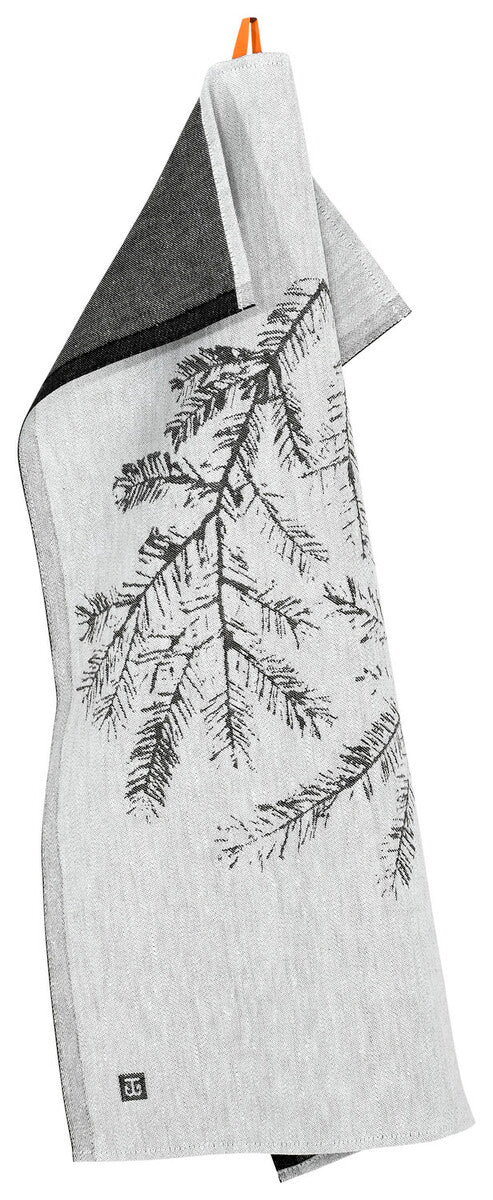 HAVU x Teemu Järvi towel (white-black, 46 x 70 cm)