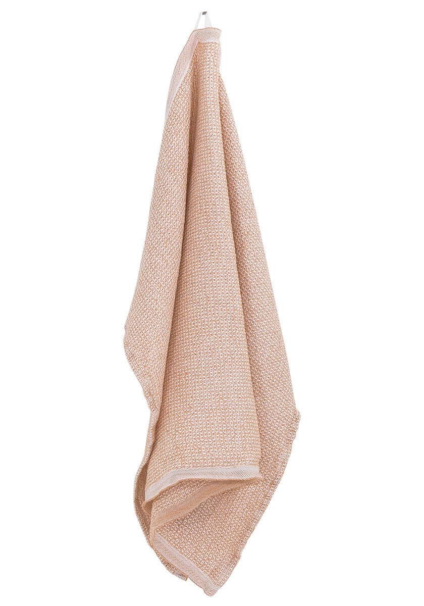 TERVA towel 85x180 cm -71/white-cinnamon *