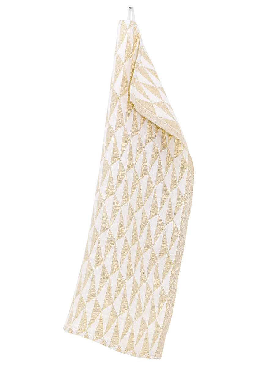 TRIANO towel (white-gold, 48 x 70 cm) *