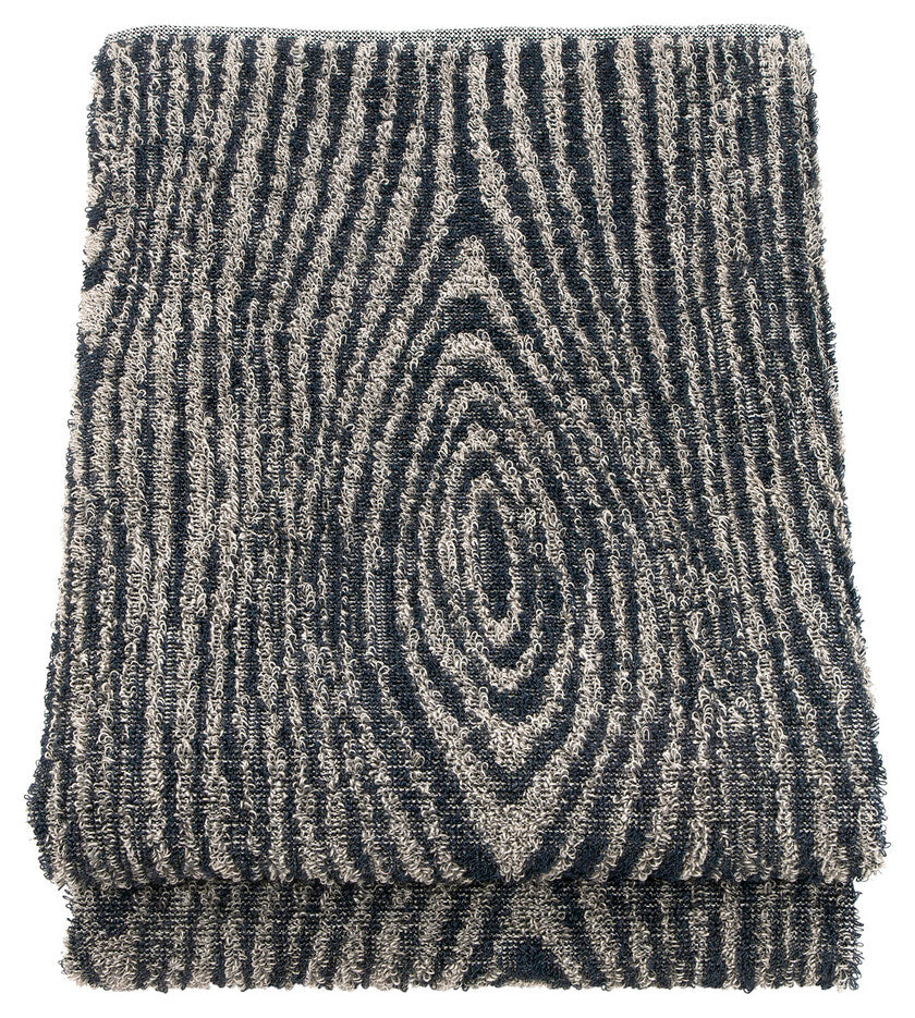 VIILU towel (white-grey, 80 x 150 cm)
