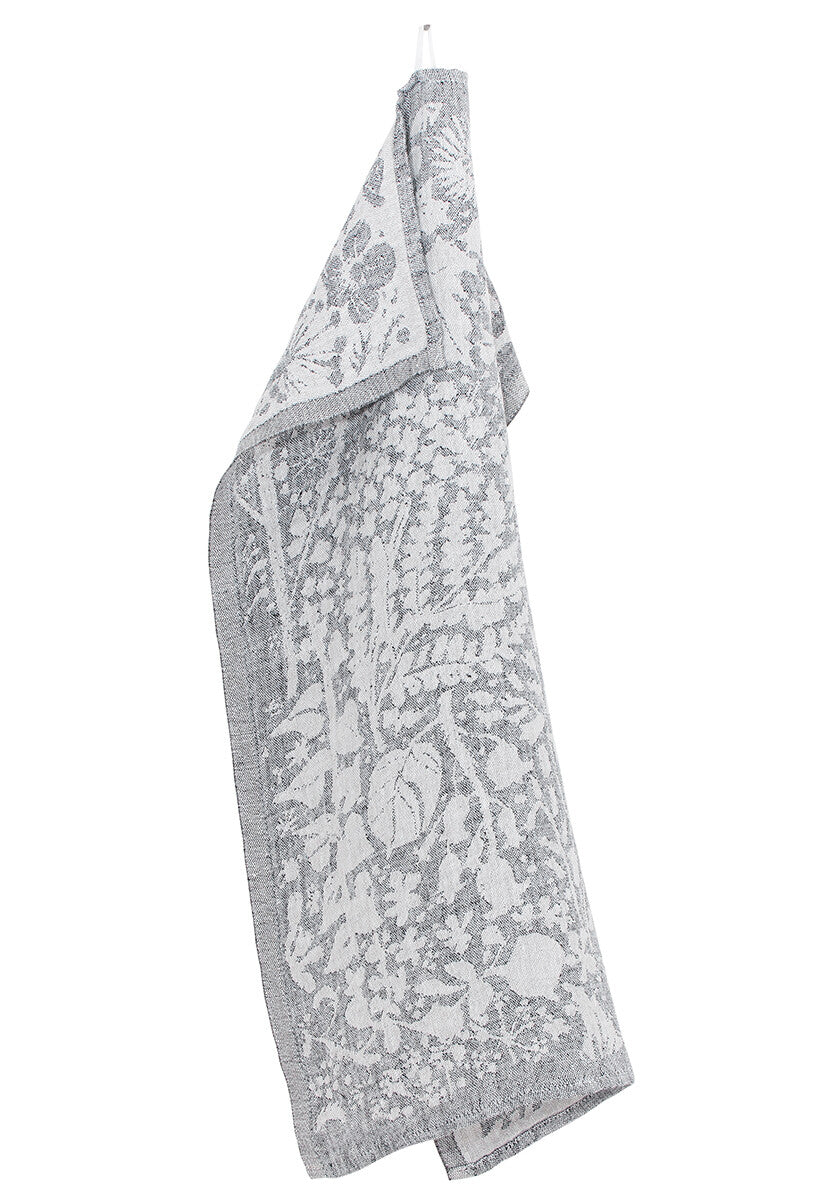 VILLIYRTIT towel, 48 x 70 cm black-linen 31397 *