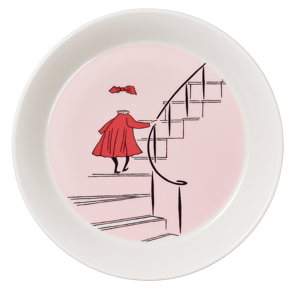 MOOMIN CLASSICS  Plate 19cm  / 7.5" Ninny powder