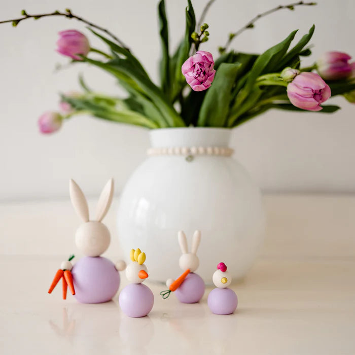 Rabbit Jänö table decoration, lavender