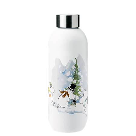 Keep Cool drinking bottle, 0.75 l. - white - Moomin*