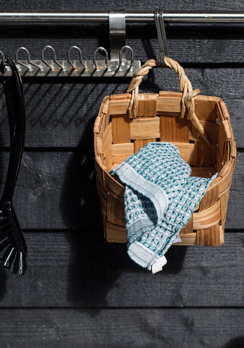 MAIJA dishcloth/towel 25x32cm 19/white-grey