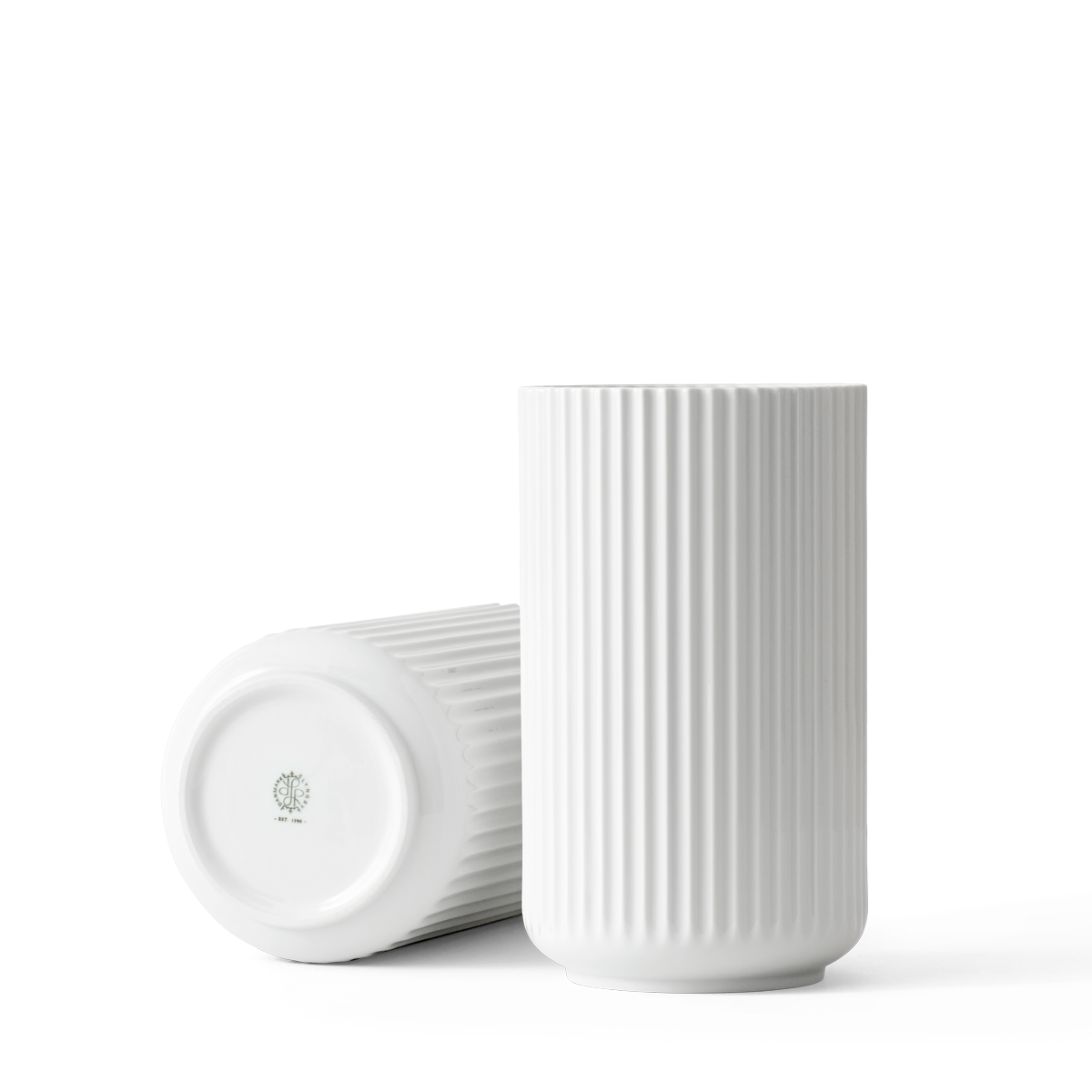 Vase H12,5 cm Porcelain White