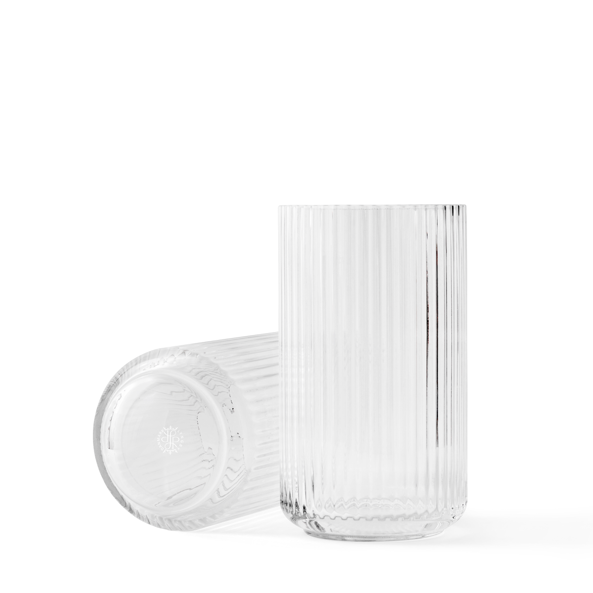 Vase H25 cm Glass Clear