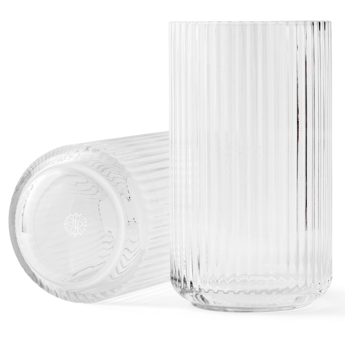 Vase H38 cm Glass Clear