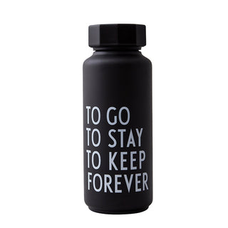Thermo/Insulated bottle, Special Edition thermos Black Forever