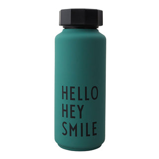 Thermo/Insulated bottle, Special Edition thermos Green Hello