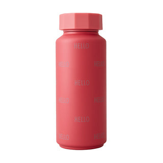 Thermo/Insulated bottle, Special Edition thermos TONE-ON-TONE RED HELLO