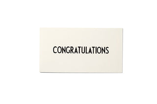 Design Letters GREETING CARD CONGRATULATIONS