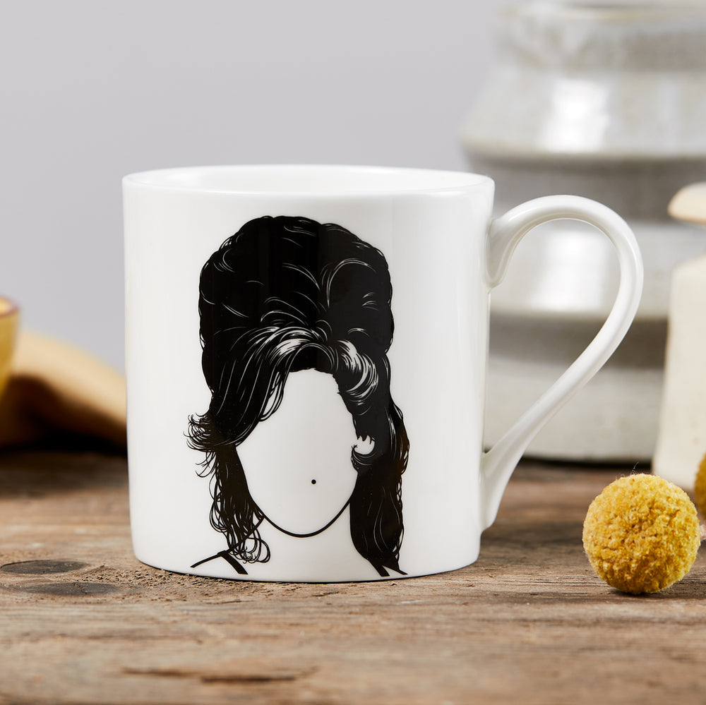 Rock icon star bone china mug single mug