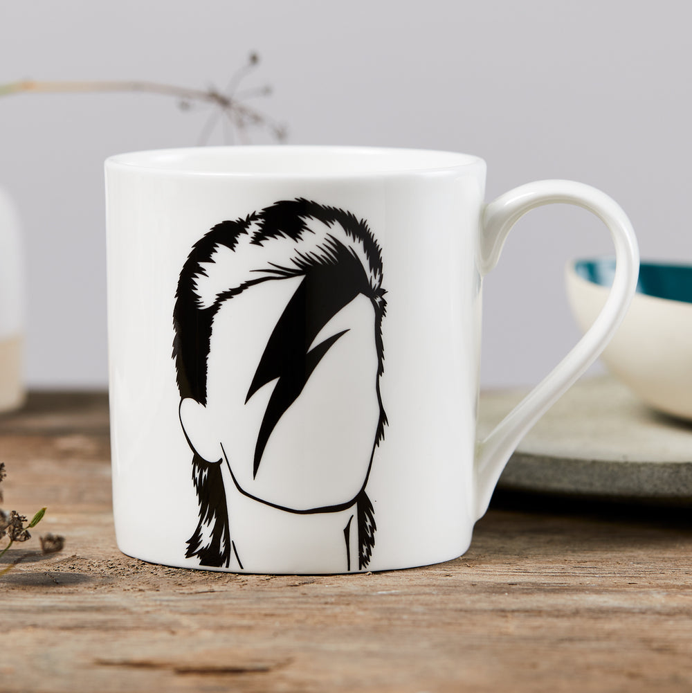 Rock icon star bone china mug single mug