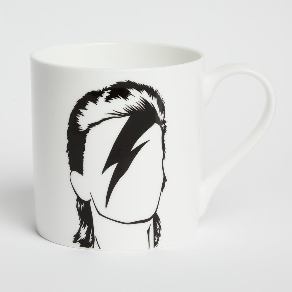 Rock icon star bone china mug single mug
