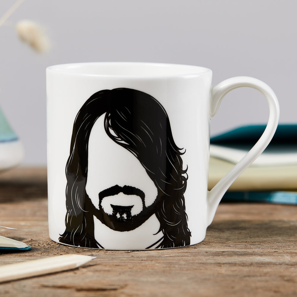 Rock icon star bone china mug single mug