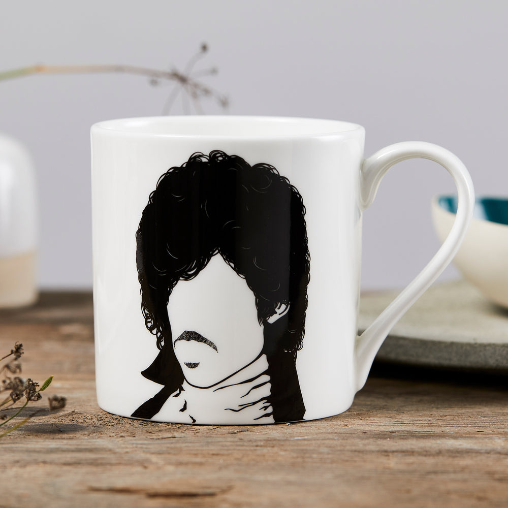 Rock icon star bone china mug single mug