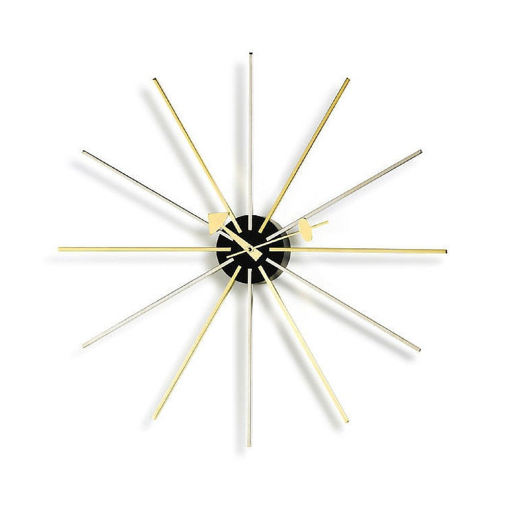 Star clock by George Nelson for Vitra