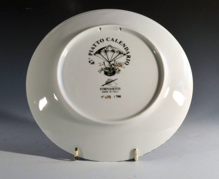 Fornasetti Plate Gold 2014