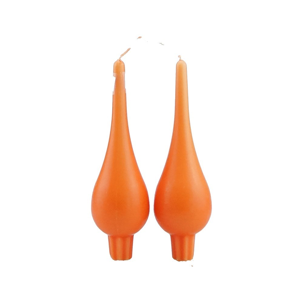 Danish Candle - 7" Drop shape  ( multiple colour available )