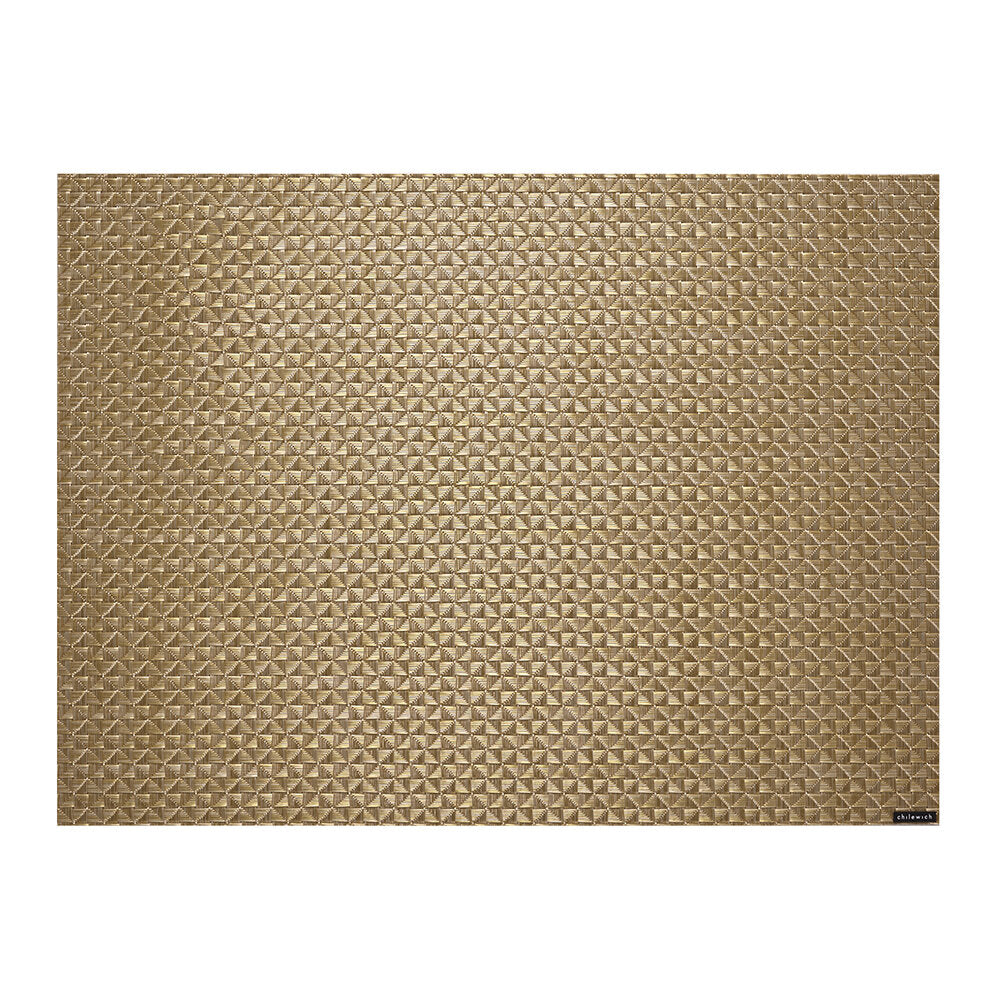 Chilewich Placemat Rectangle Origami Honey