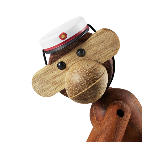 Kay Bojesen wooden Figure Hat Medium Cap 5.5cm ( red or blue )