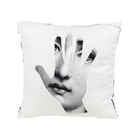 Fornasetti Pillow 16" x 16" Hand / Cushion Mano cushion